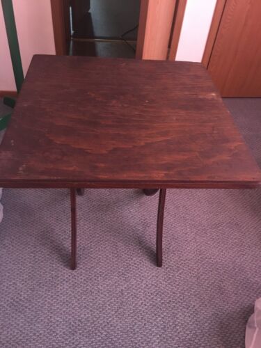 Antique Victorian Folding Card Table