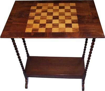 18274 Victorian Checker Game Table
