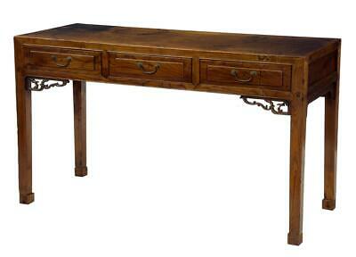 19TH CENTURY CHINESE ELM CONSOLE TABLE SIDEBOARD