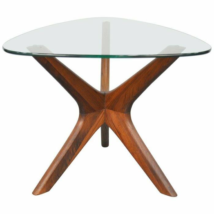 Adrian Pearsall Walnut Side End Table Mid-Century Modern Craft Associates 1950s
