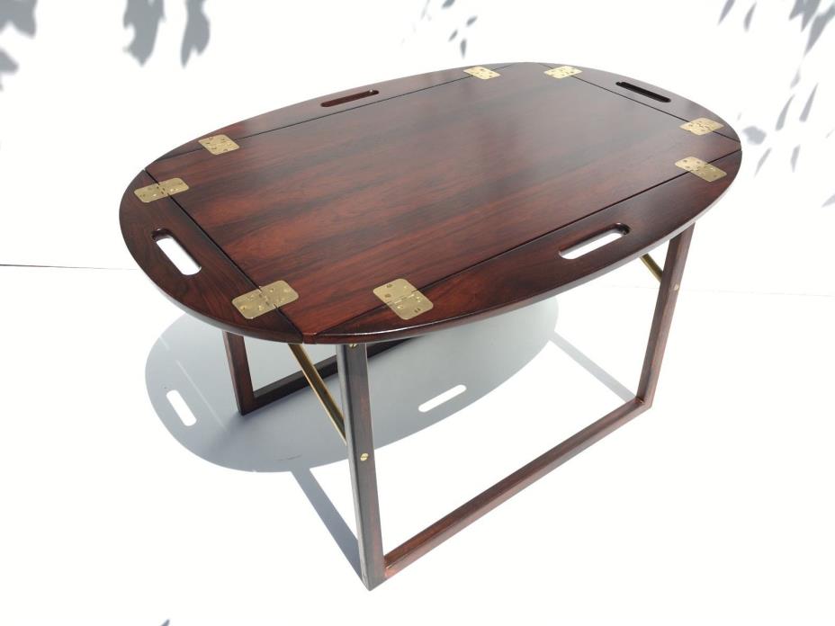 SALE! Circa 1960s Danish Rosewood  Side / End / Coffee Table - Svend Langkilde