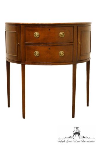 BAKER FURNITURE Historic Charleston Collection Duncan Phyfe Solid Mahogany Ha...