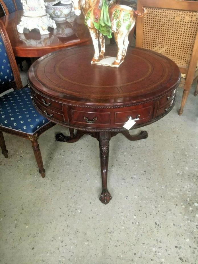 Chippendale Style Drum Table