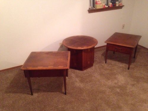 Lane Coffee Table And End Tables Eames Era Danish Midcentury Dovetail