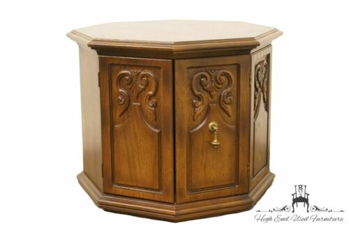 AMERICAN of MARTINSVILLE Octagonal Storage End Table 2607-631
