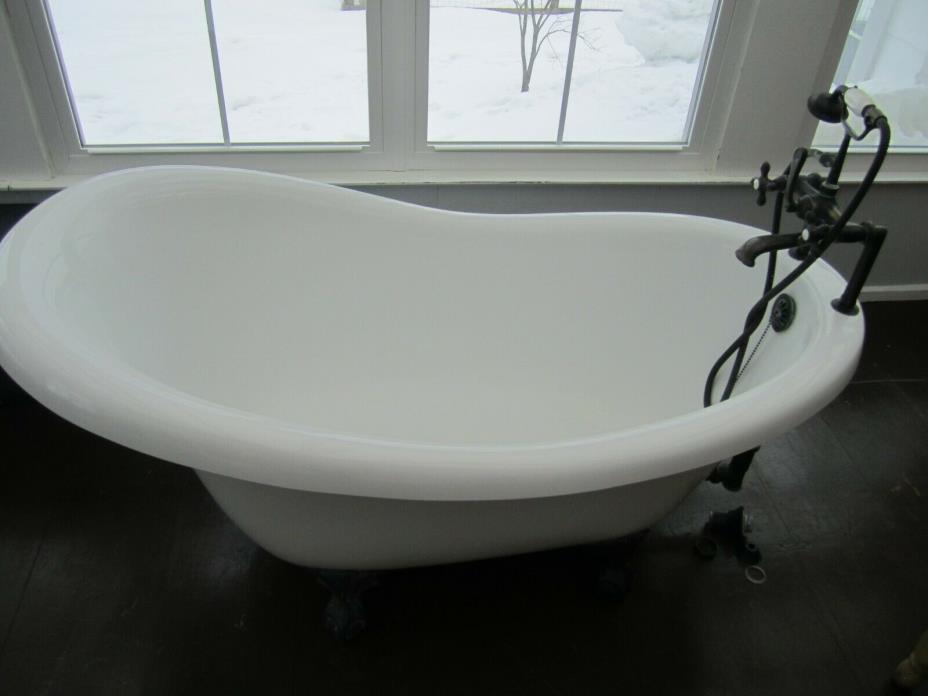 Slipper foot ACRYLIC bath tub