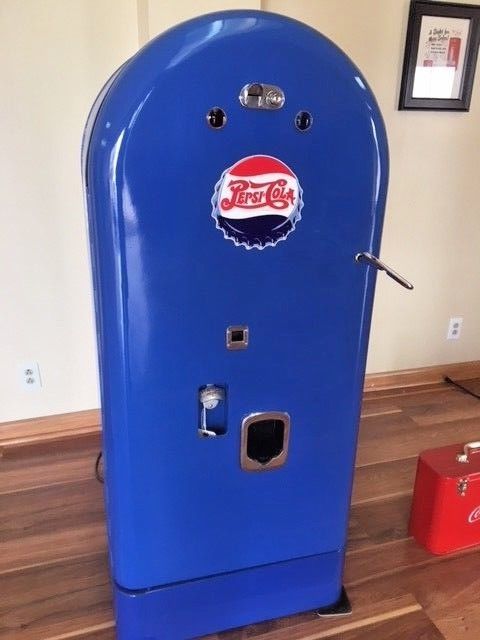 Jacobs 50 Pepsi Machine, Restored, Very Scarce Machine