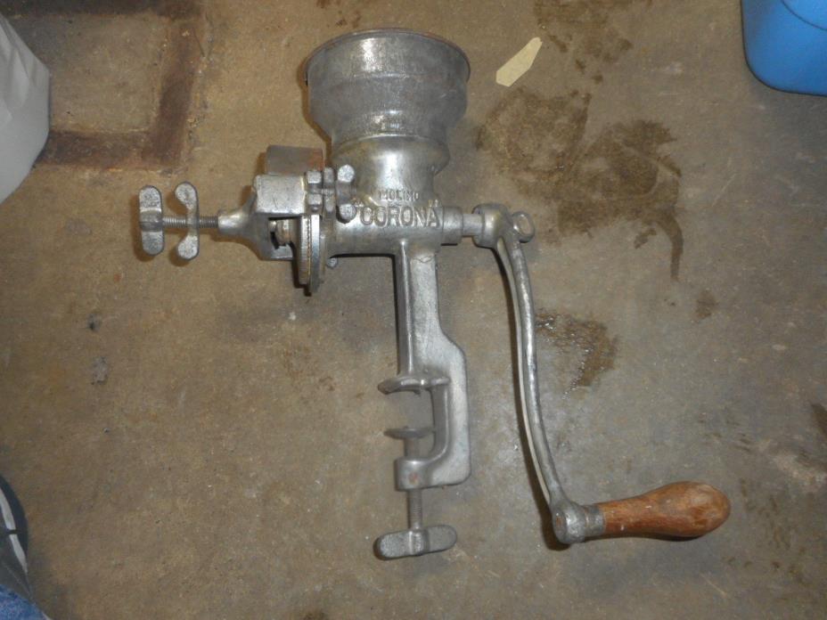 vintage molino corona large meat grinder