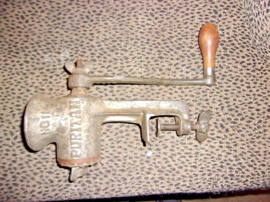 THE GRISWOLD MFG.CO. ERIE PA. USA PURITAN NO 11 Meat Grinder working condition