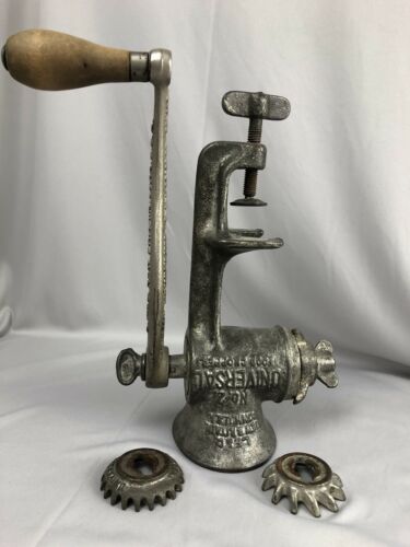 Vintage LF&C No 2 Universal Food Chopper/Meat Grinder & Cutters New Britain, CT