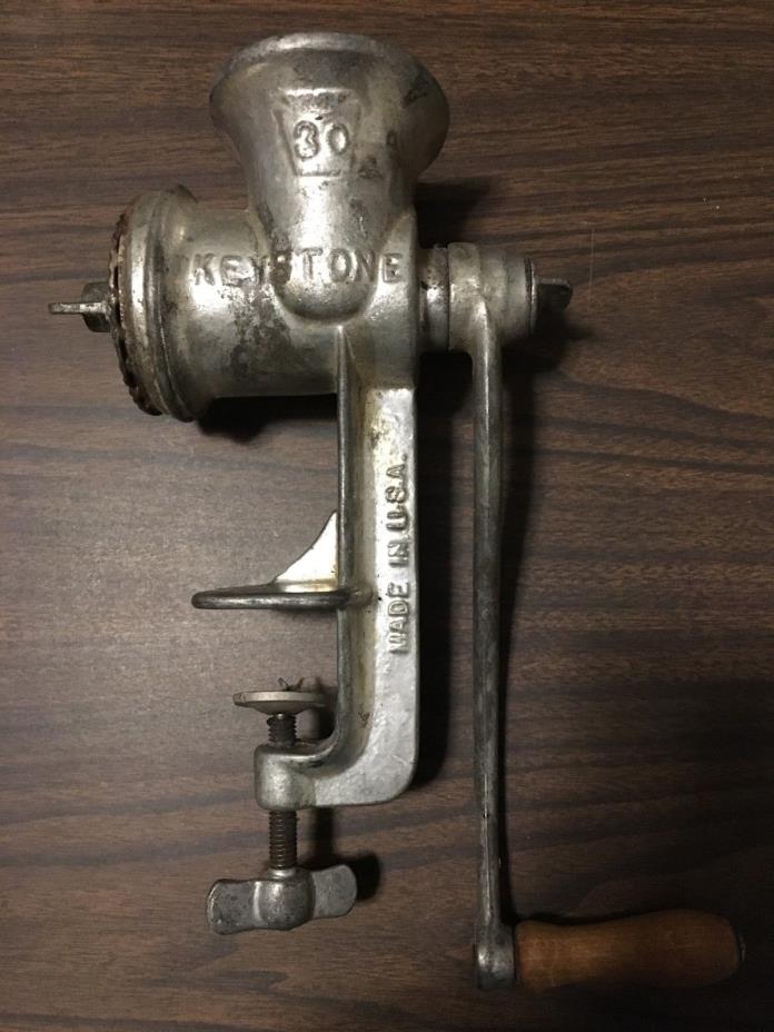 Vintage Keystone 30 Meat Grinder