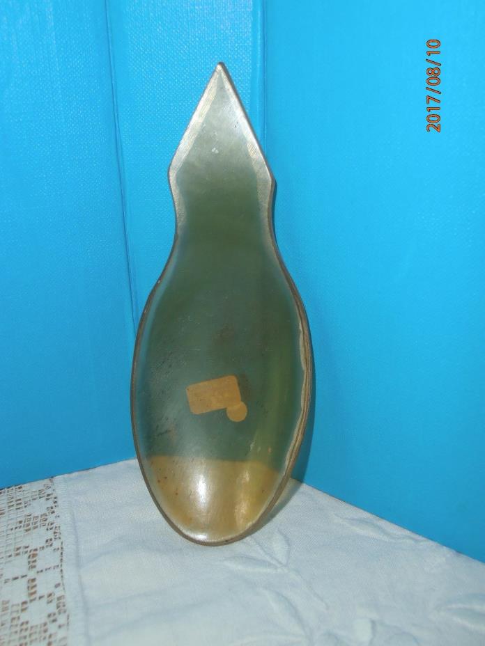 Late 18th - Early 19th c Alba Horn Scoop Ladle 5
