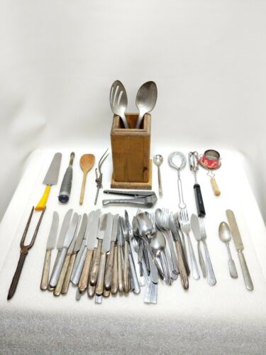 Vintage Tools, Kitchen Utensils, Curling Iron, Flatware, More
