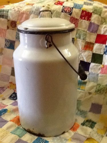 Porcelain Milk Bucket white 13