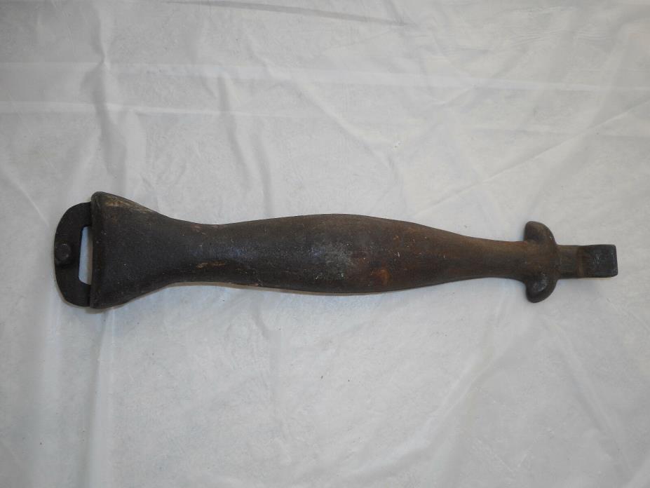 Vintage Cast Iron Wood Coal Cook Stove Handle Lid Lifter - Unbranded