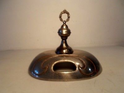 Vintage / Antique Wood Stove Finial  with Oval Dome Swing Top Part