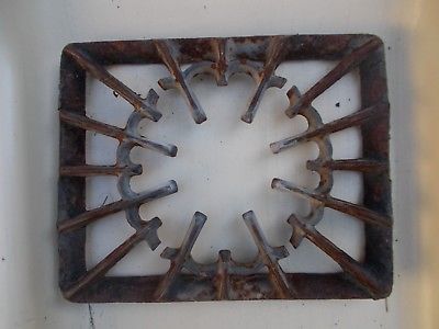 CAST IRON STOVE GRATE STOVE TOP SQUARE BURNER PLATE WOOD/GAS STOVE