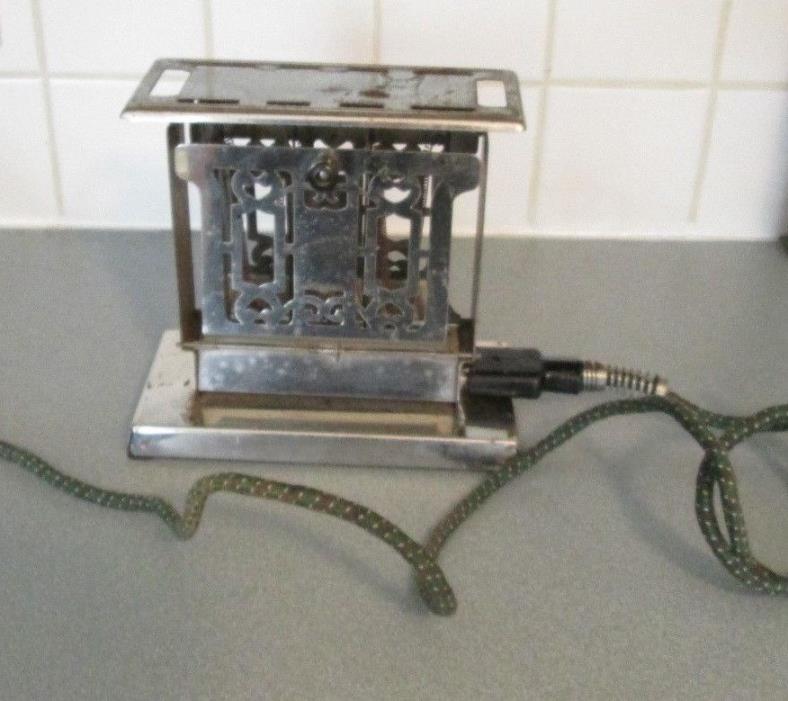 Meriden Vintage Art Deco Toaster Electric Side Folded Hinged works Home Electric