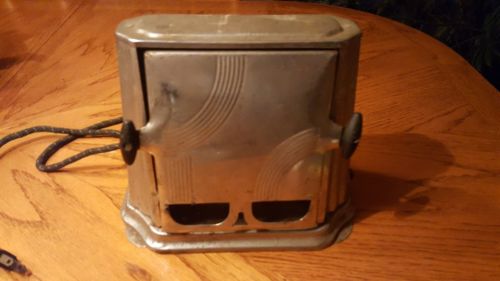 Son-Chief Vintage Toaster Antique Art Deco , it works!