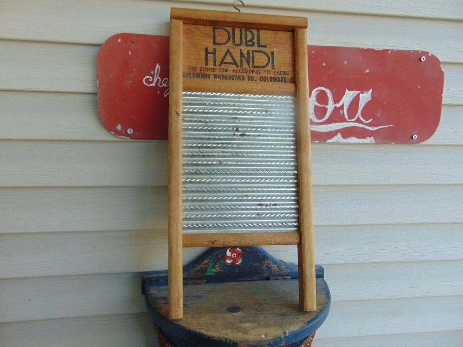 vintage /  antique  wash board    nice #   6560
