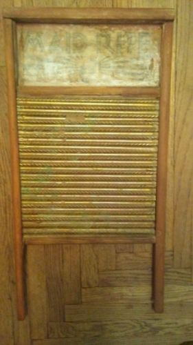 Vintage Maid Rite Washboard