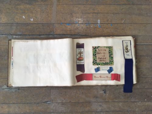 Antique Victorian Album Cross Stitch Needlepoint Sampler Bookmarks 165 Pieces