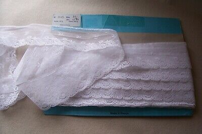 Vtg made in France  Trimming Lace Trim for  Antique Doll/Crafts/Sewing 2 yards