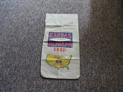Kansas  Alfalfa Seed sack  60 pd