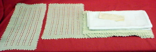 1872 ANTIQUE TABLECLOTH  60