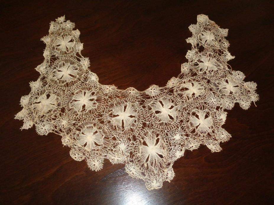 RARE 19th CENTURY VICTORIAN DRESS COLLAR   Very Delicate  L@@K