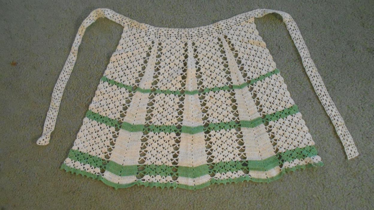 Antique Crochet Apron