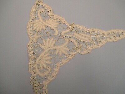 Antique Victorian Handmade Lace Applique