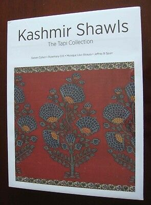 Kashmir Shawls: Tapi Collection, NEW book, antique Indian shawls, R Crill et al