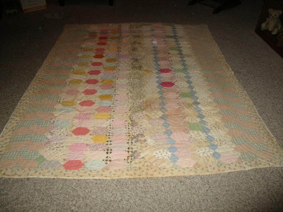 VINTAGE HANDMADE QUILT