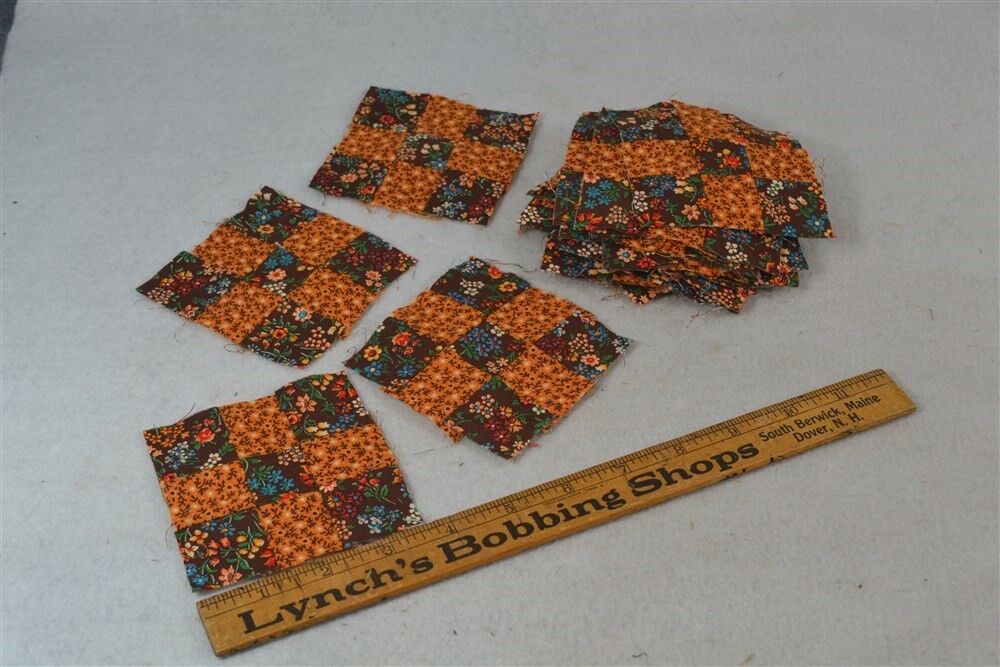 vintage 20 quilt blocks  3.5