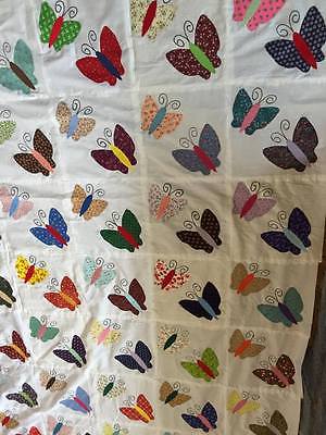 Double Butterfly quilt top