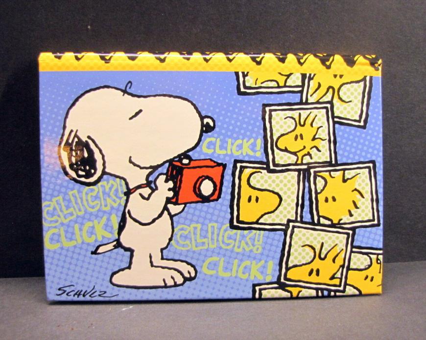 Memory Photo Album Book - Hallmark Peanuts Snoopy 22 Pics New