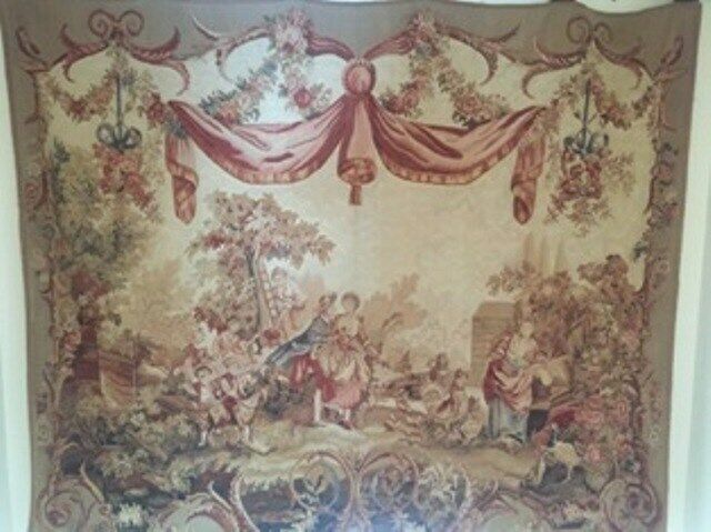 19th Century French Aubusson Tapestry, 98