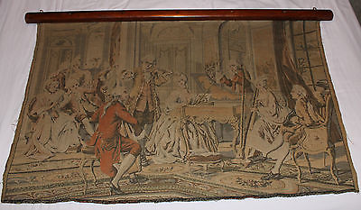 Antique French Victorian Tapestry 1880's - 28