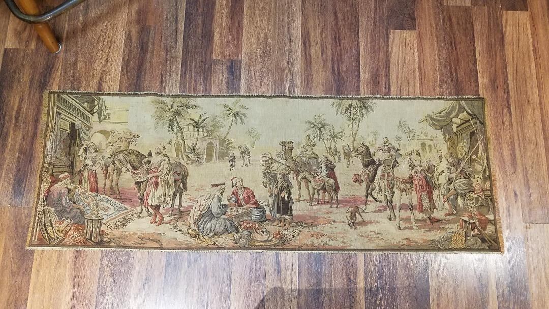 -Exceptional and Unique Antique Persian Tapestry 54