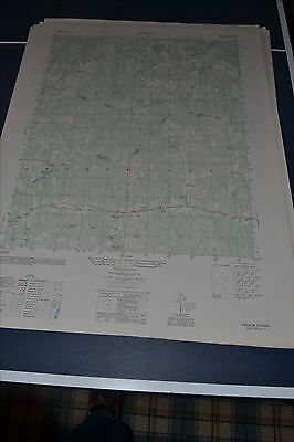 1940's Army topographic map Hebron Virginia -Sheet 5458 III NE