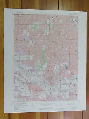 Blue Island Illinois 1983 Original Vintage USGS Topo Map