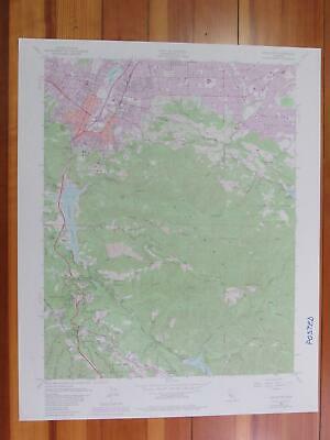 Los Gatos California 1980 Original Vintage USGS Topo Map