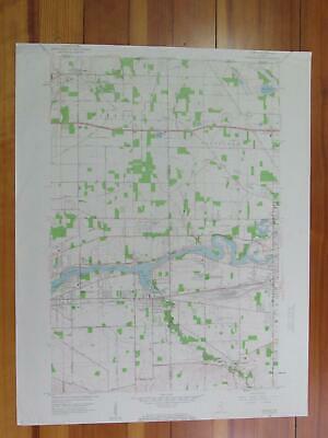 Osceola Indiana 1960 Original Vintage USGS Topo Map