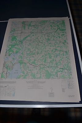 1940's Army topo map Elfers Florida  4440 II NW Tarpon Springs