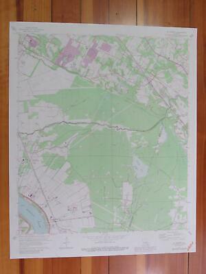 Saint Gabriel Louisiana 1981 Original Vintage USGS Topo Map