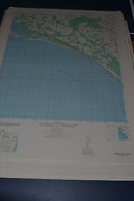 1940's Army topo map Beacon Hill Florida  3943 IV NW  Wewahitchka
