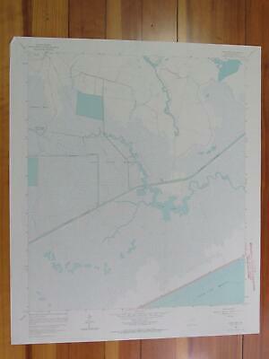 Star Lake Texas 1964 Original Vintage USGS Topo Map