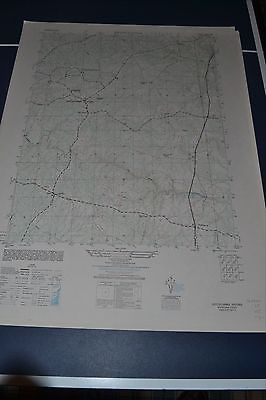 1940's Army topographic map Spotsylvania Virginia -Sheet 5460 II NE