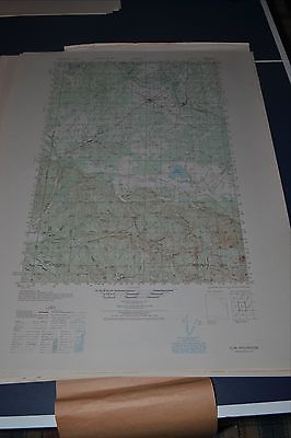 1940's Army (like USGS)Topo map Yelm Washington Sheet 1477 I  Fort Lewis